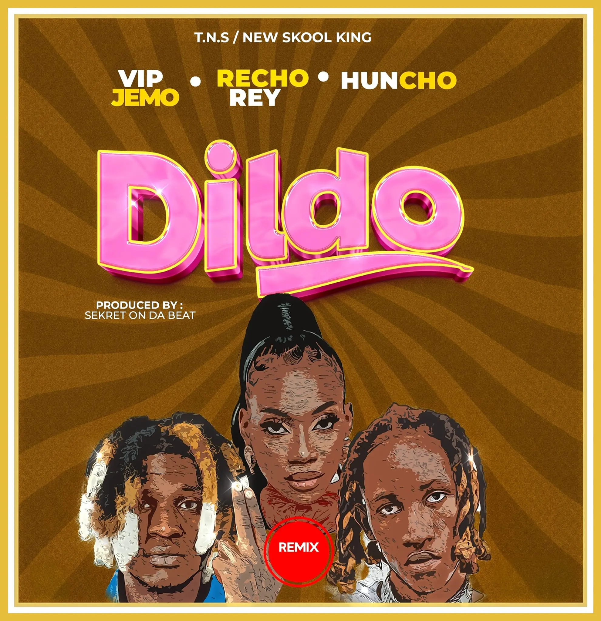 Dildo – VIP Jemo ft. Recho Rey, Huncho